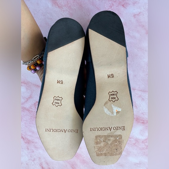 ENZO ANGIOLINI Women’s Slip On Shoes with Fabric and Leather Upper Lining Size 5 - Picture 4 of 5